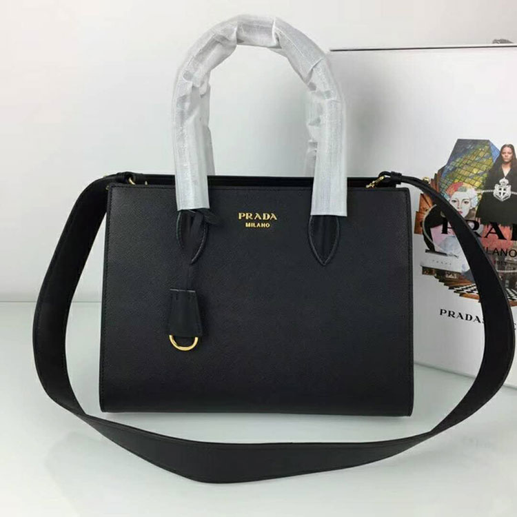 2018 Prada Women bibliotheque bag