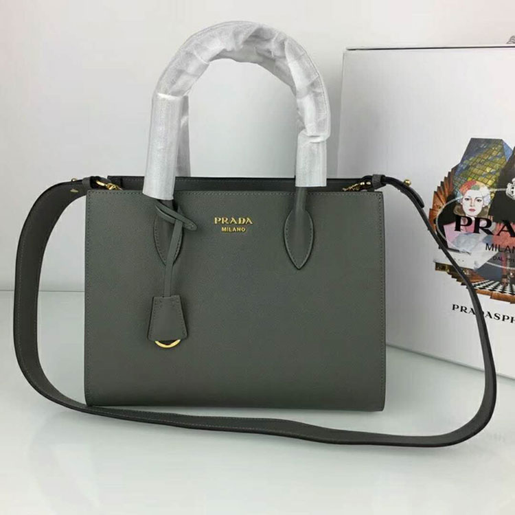 2018 Prada Women bibliotheque bag