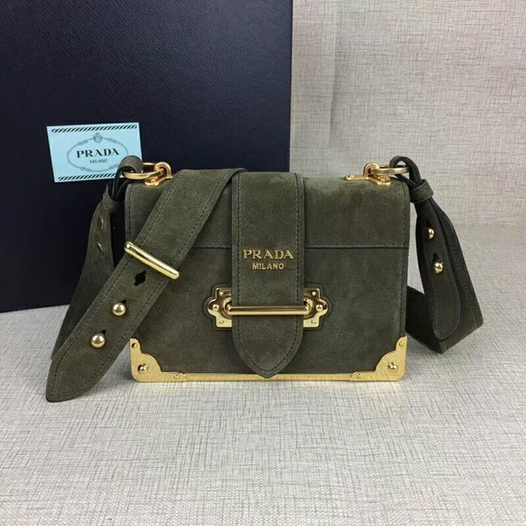 2018 Prada Women cahier bag