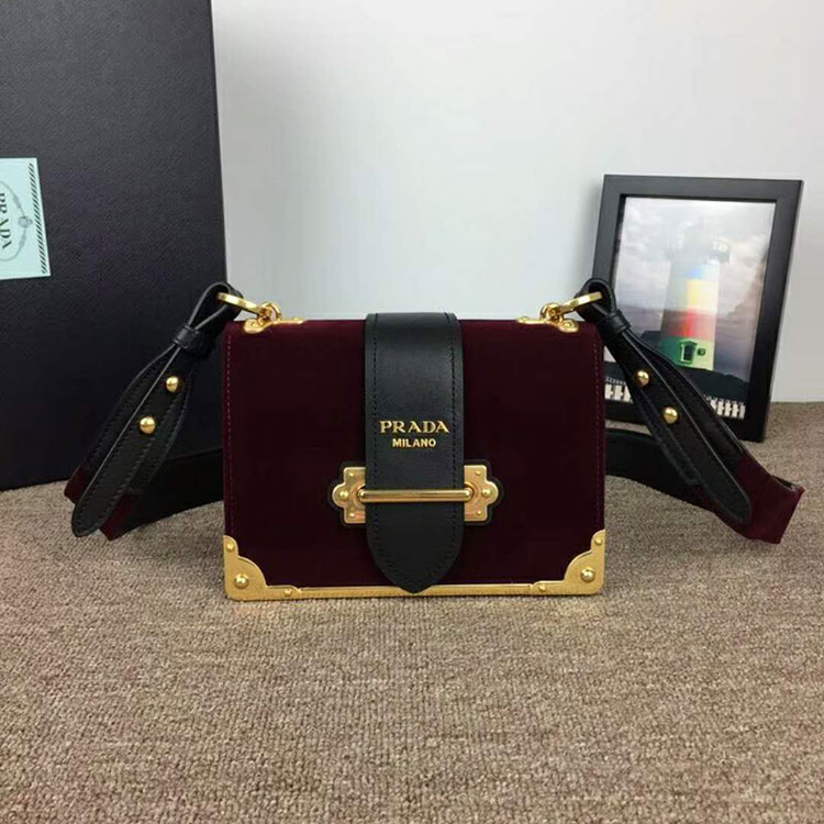 2018 Prada Women cahier bag