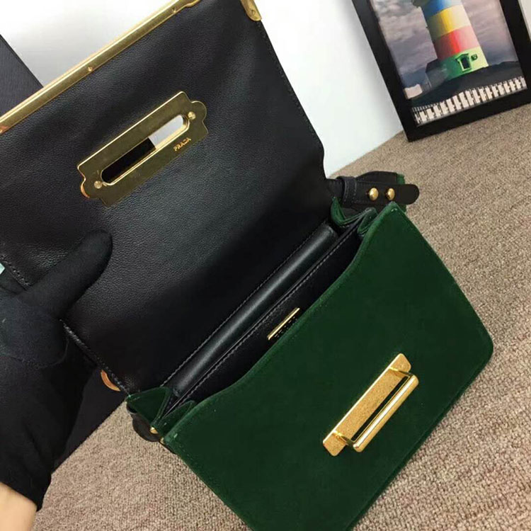 2018 Prada Women cahier bag