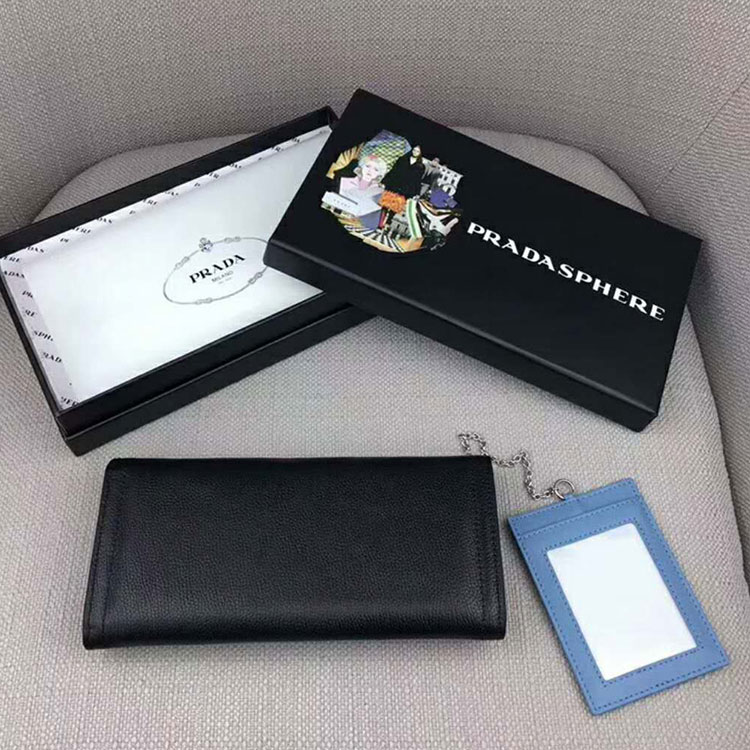 2018 Prada Women etiquette wallet