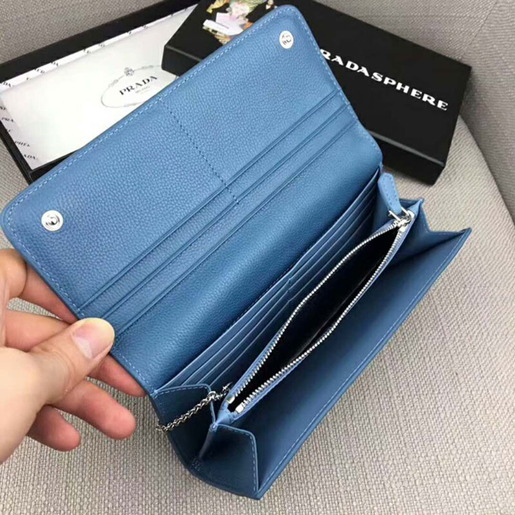 2018 Prada Women etiquette wallet