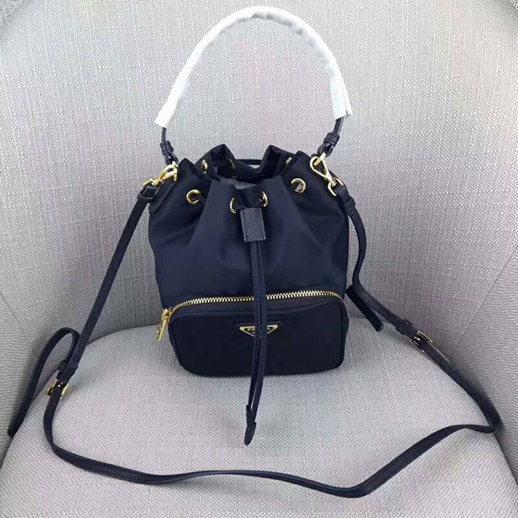 2018 Prada Women fabric shoulder bag