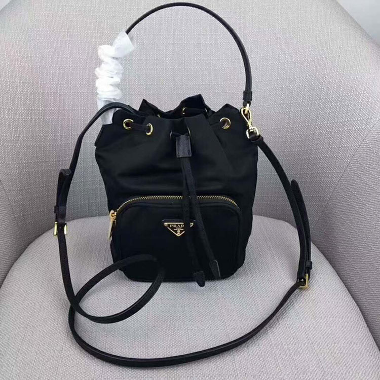 2018 Prada Women fabric shoulder bag