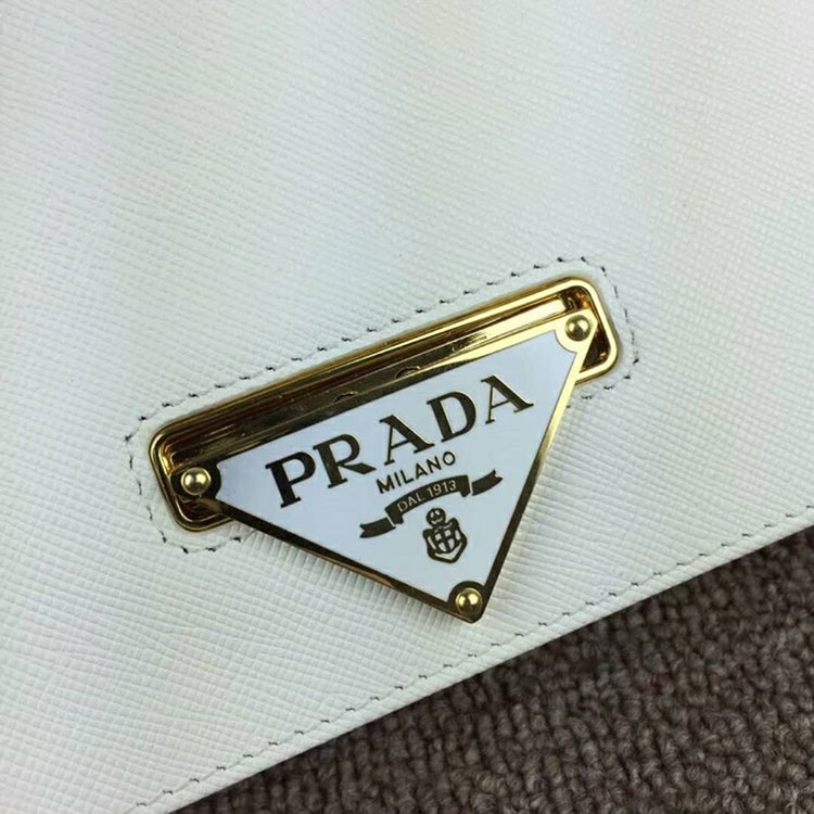 2018 Prada Women leather shoulder bag