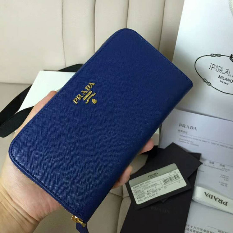 2018 Prada Women leather wallet