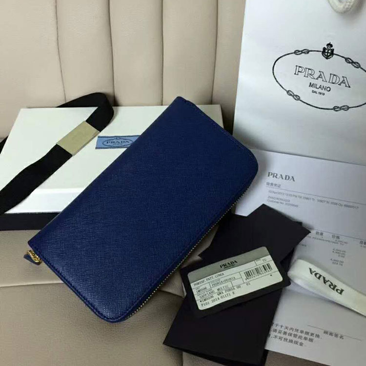 2018 Prada Women leather wallet