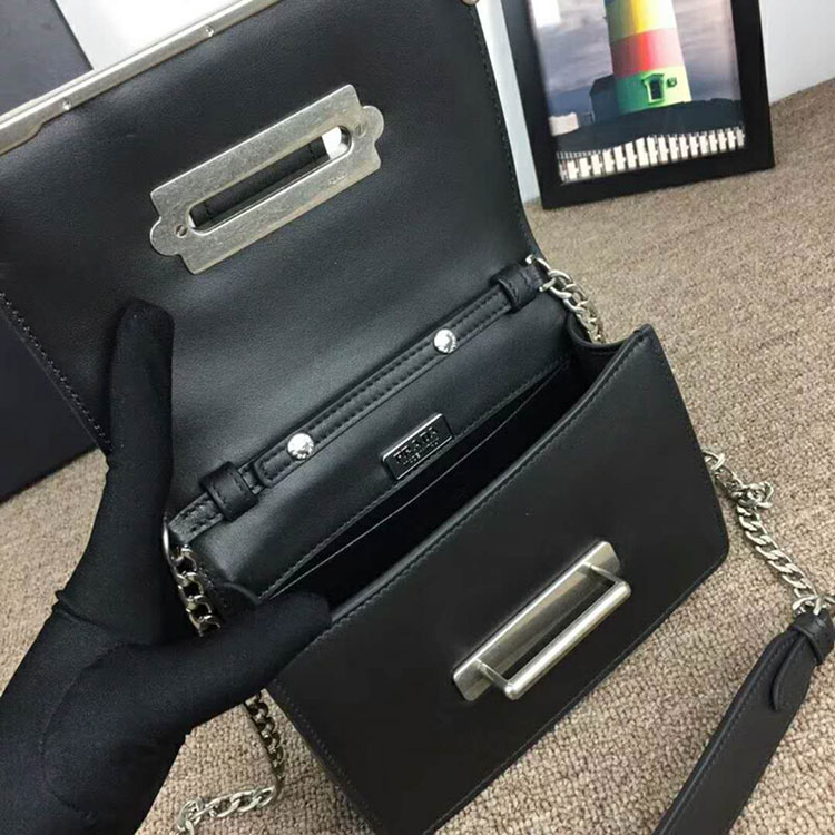 2018 Prada cahier leather shoulder bag