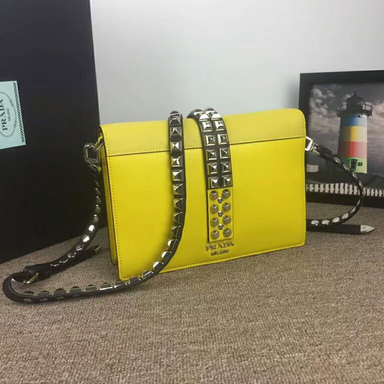 2018 Prada elektra calf leather bag