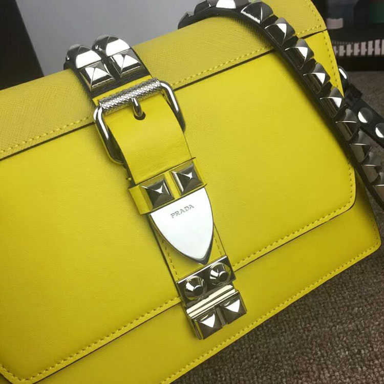 2018 Prada elektra calf leather bag