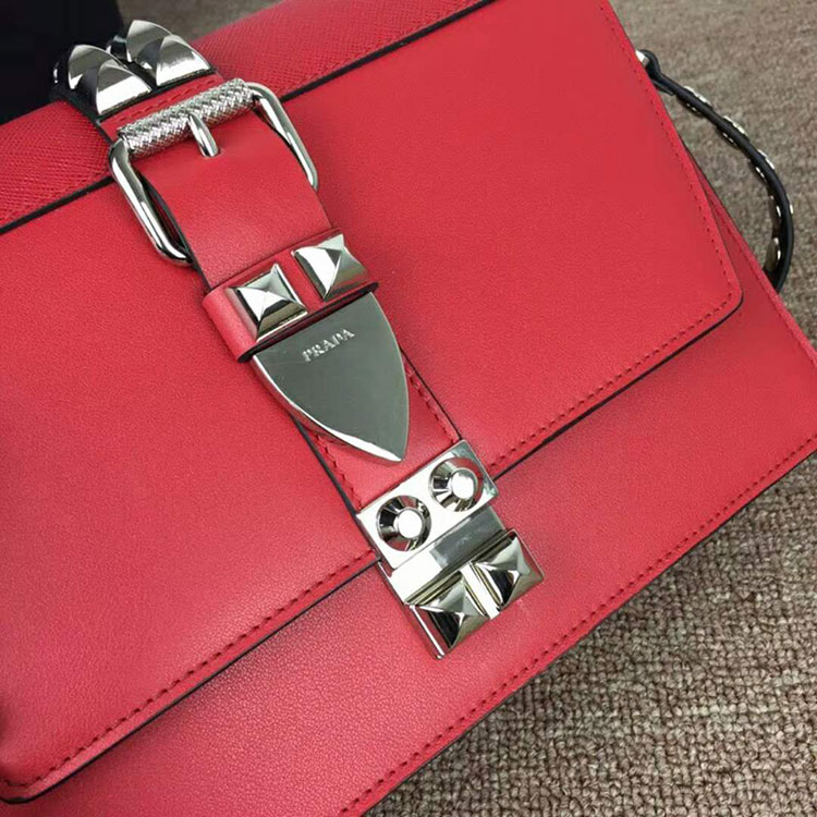 2018 Prada elektra calf leather bag