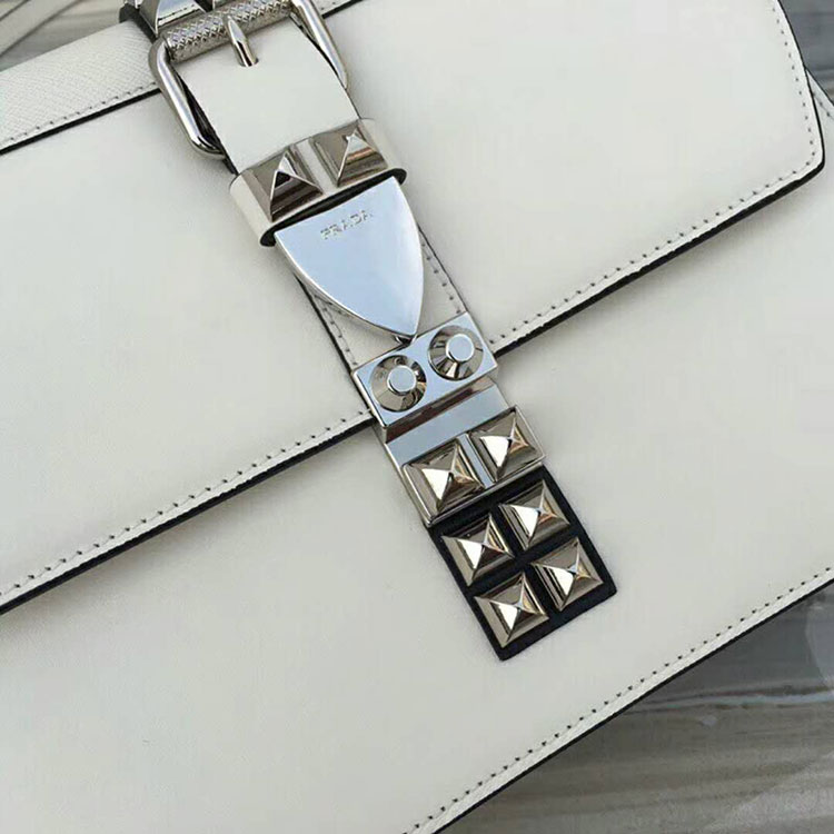 2018 Prada elektra leather shoulder bag