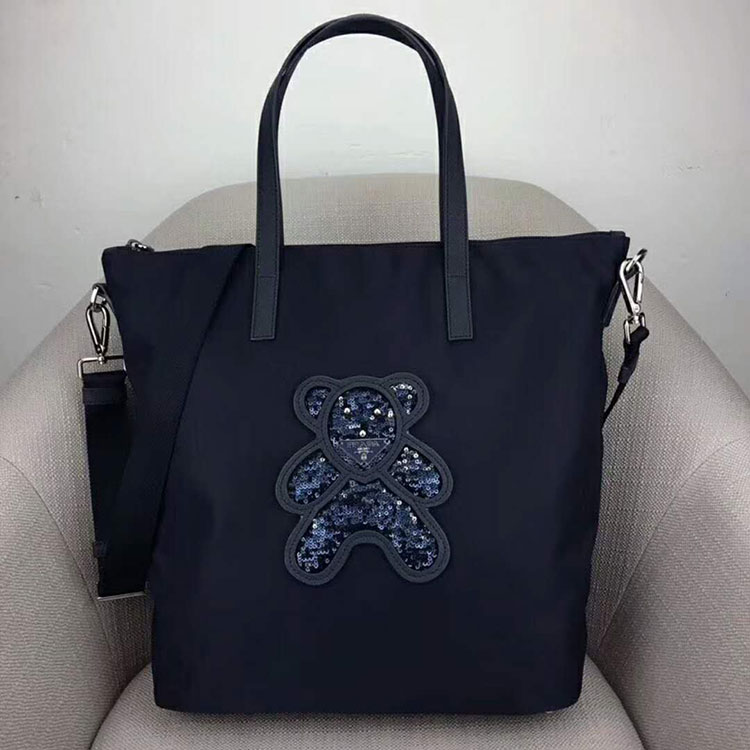 2018 Prada nylon Shopping bag