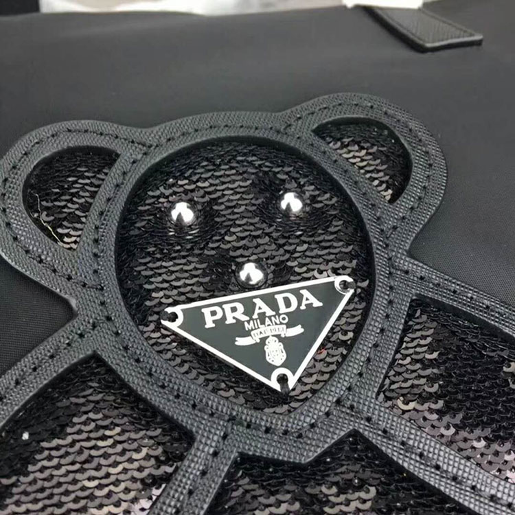 2018 Prada nylon Shopping bag