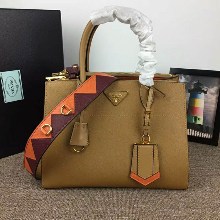 2018 Prada paradigme saffiano leather bag