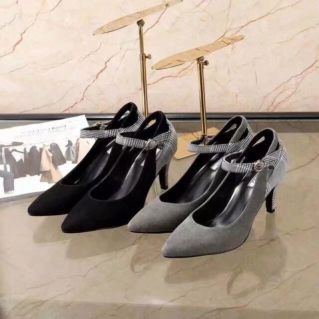 2018 Prada women shoes Heel 7.5cm