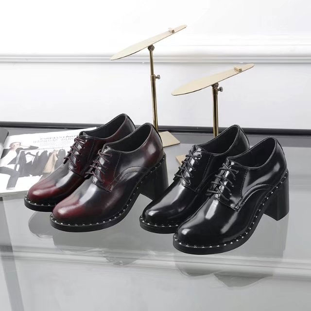 2018 Prada women shoes in leather Heel 5.5cm