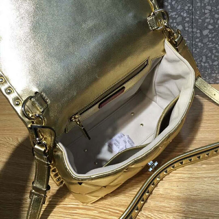 2018 VALENTINO CANDYSTUD TOP HANDLE BAG