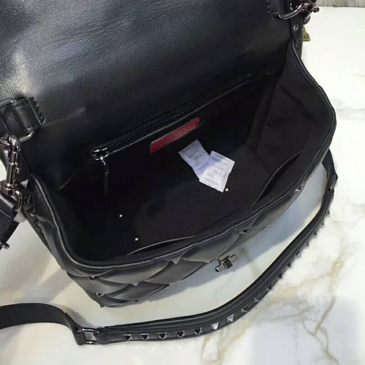 2018 VALENTINO CANDYSTUD TOP HANDLE BAG