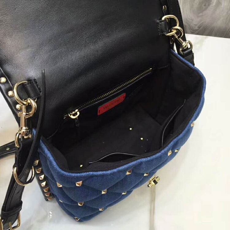 2018 VALENTINO CANDYSTUD TOP HANDLE BAG