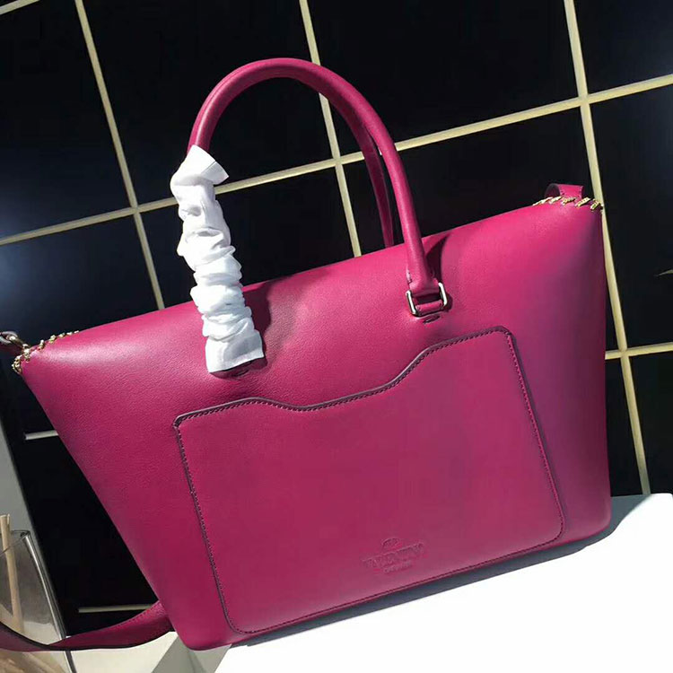 2018 VALENTINO DEMILUNE DOUBLE HANDLE BAG V2046