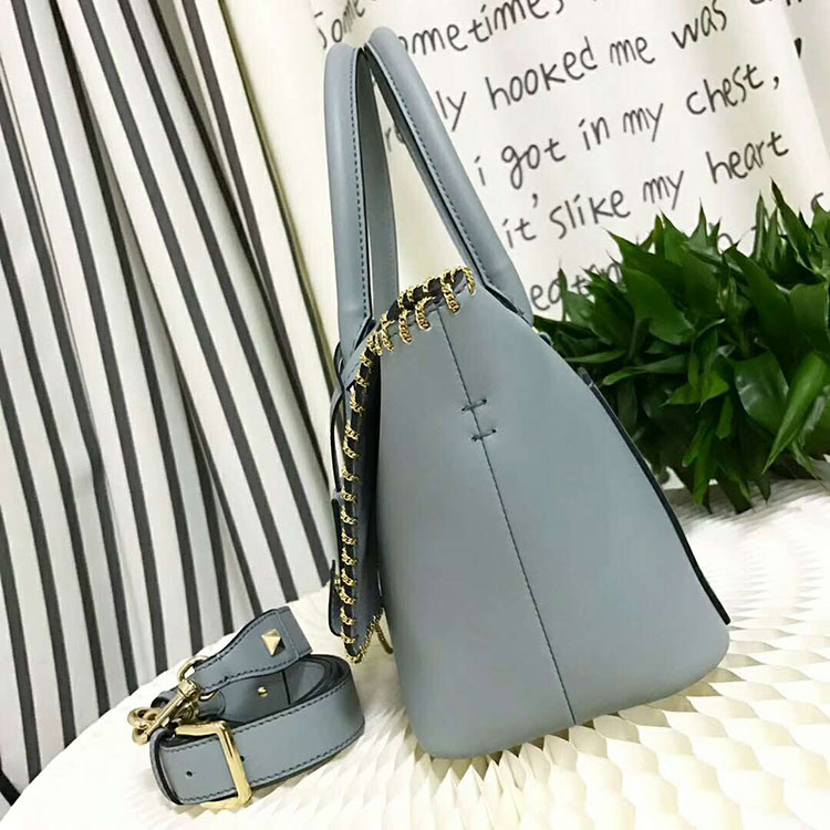 2018 VALENTINO DEMILUNE DOUBLE HANDLE BAG V2046