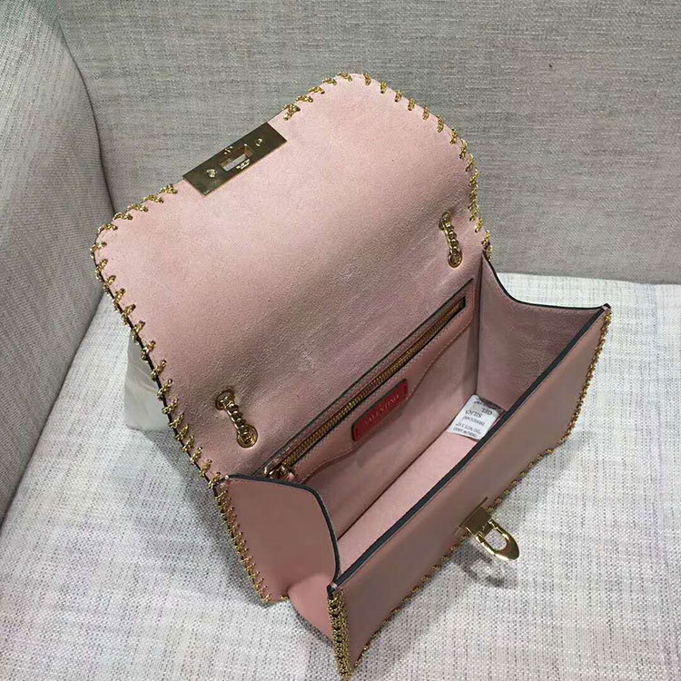 2018 VALENTINO DEMILUNE SMALL CROSS BODY BAG