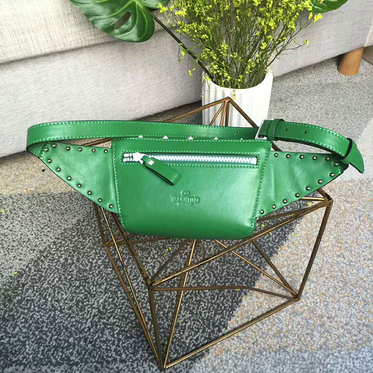 2018 VALENTINO FREE ROCKSTUD SPIKE BELT BAG