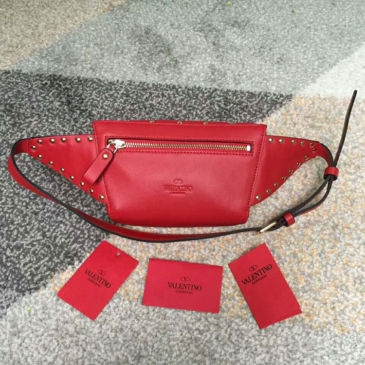 2018 VALENTINO FREE ROCKSTUD SPIKE BELT BAG