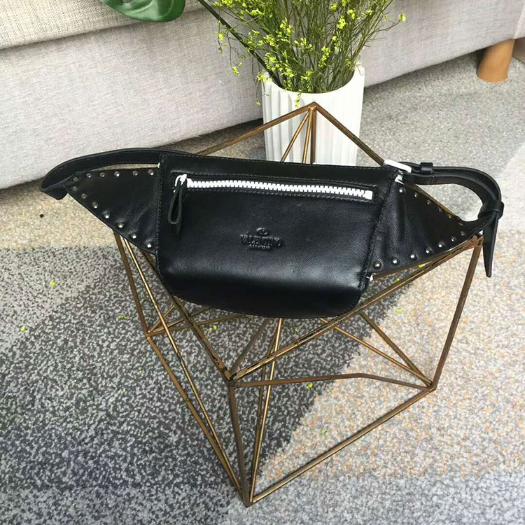 2018 VALENTINO FREE ROCKSTUD SPIKE BELT BAG