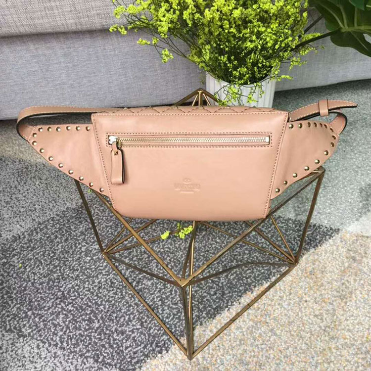 2018 VALENTINO FREE ROCKSTUD SPIKE BELT BAG