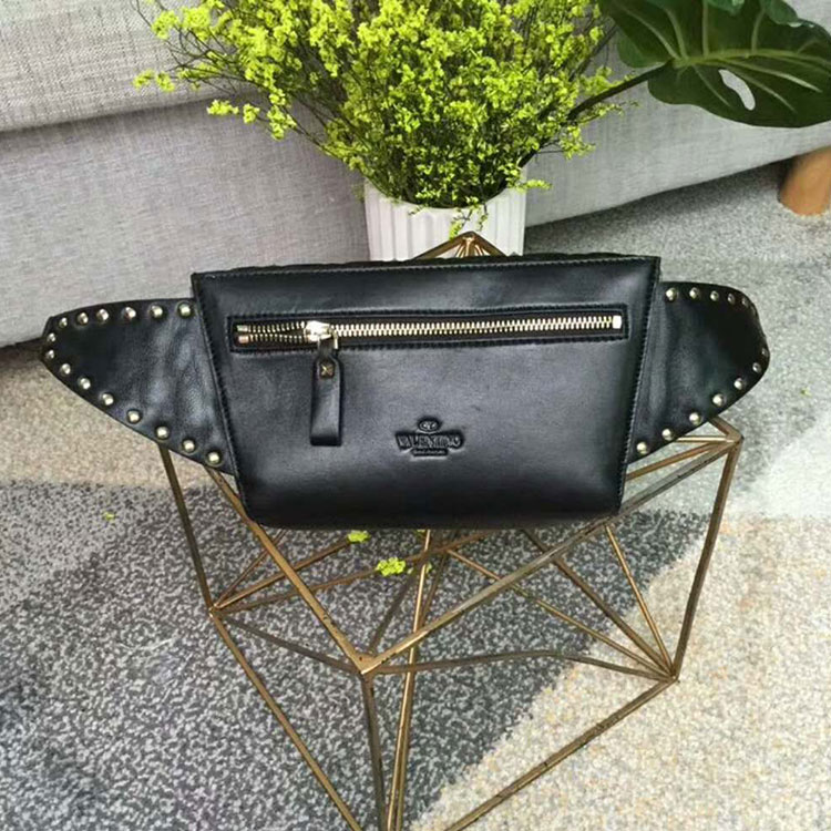 2018 VALENTINO FREE ROCKSTUD SPIKE BELT BAG