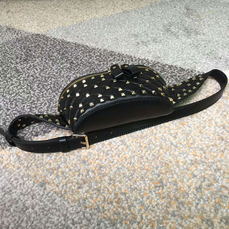 2018 VALENTINO FREE ROCKSTUD SPIKE BELT BAG