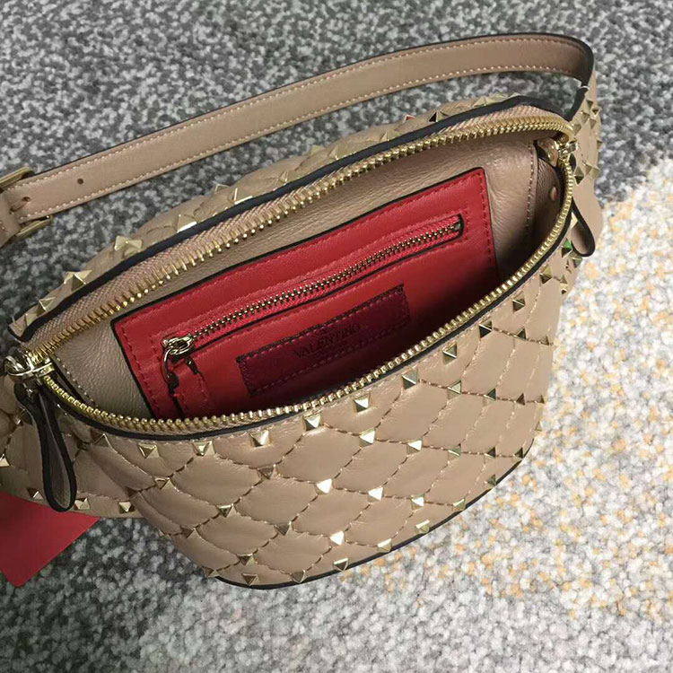 2018 VALENTINO FREE ROCKSTUD SPIKE BELT BAG