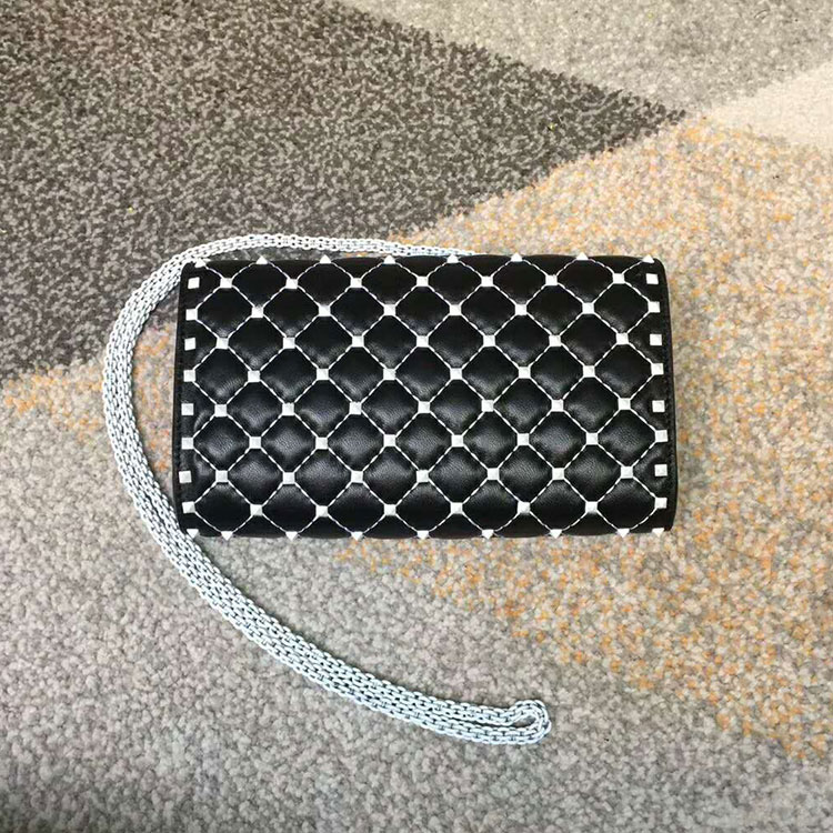 2018 VALENTINO FREE ROCKSTUD SPIKE CHAIN BAG 0137