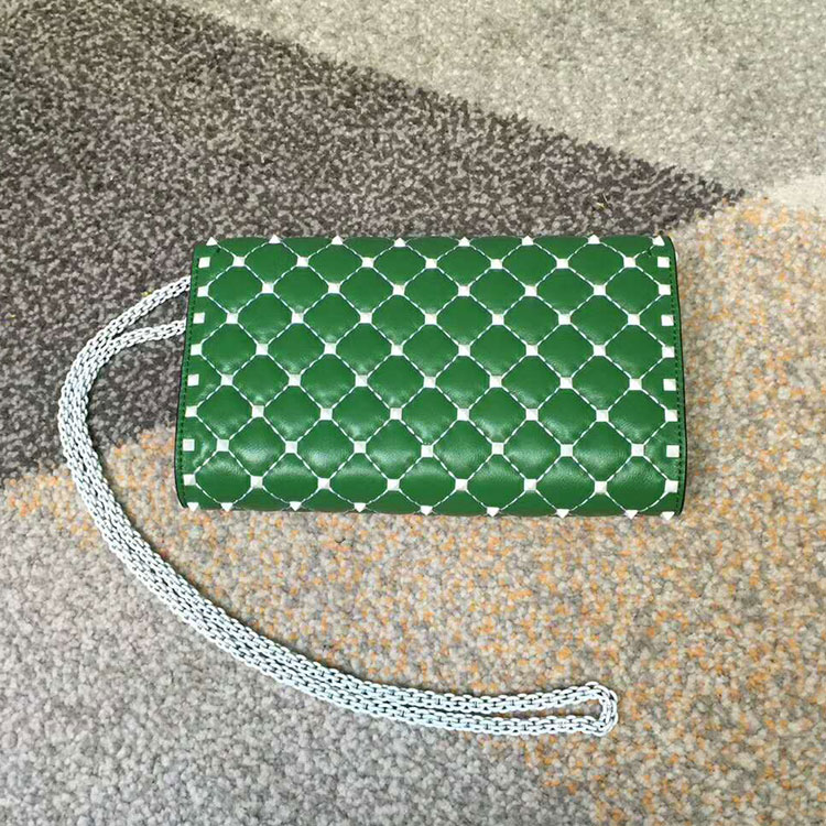 2018 VALENTINO FREE ROCKSTUD SPIKE CHAIN BAG 0137