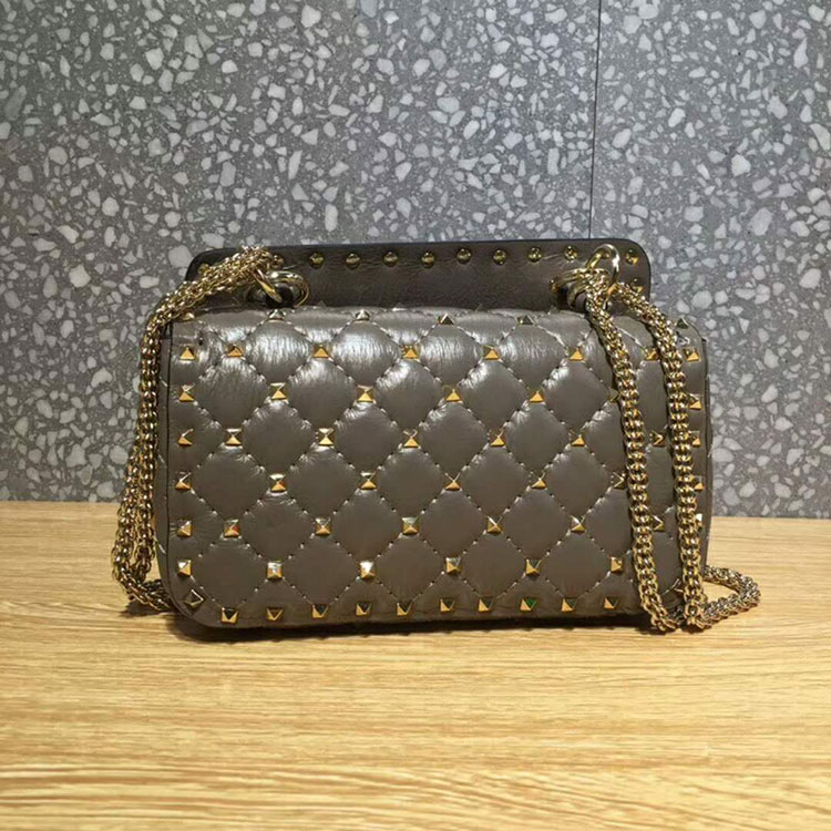 2018 VALENTINO FREE ROCKSTUD SPIKE SMALL CHAIN BAG