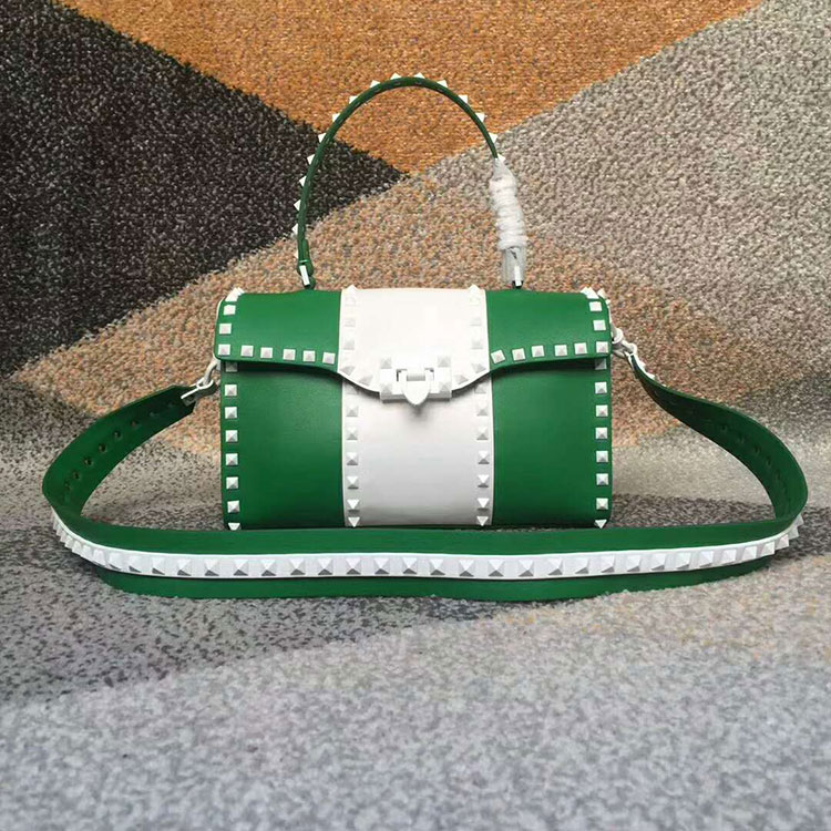 2018 VALENTINO FREE ROCKSTUD SPIKE SMALL SINGLE HANDLE BAG