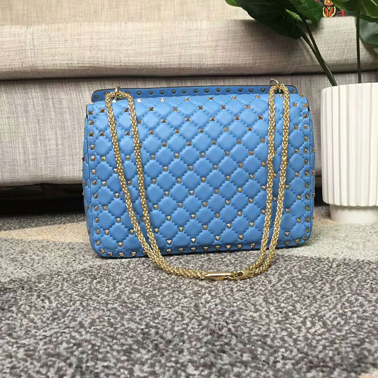 2018 VALENTINO GARAVANI ROCKSTUD SPIKE CHAIN BAG