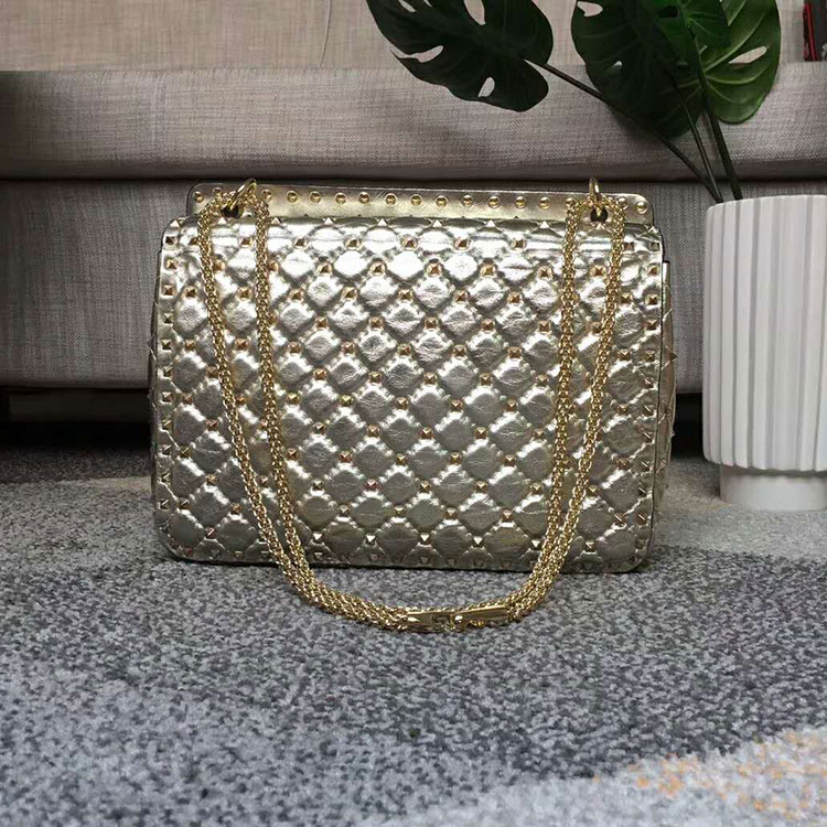 2018 VALENTINO GARAVANI ROCKSTUD SPIKE CHAIN BAG