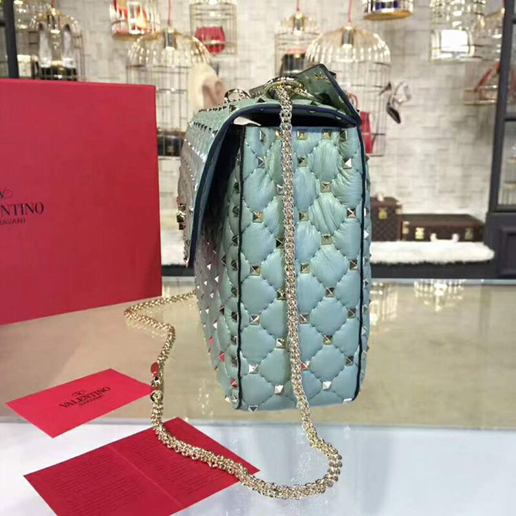 2018 VALENTINO GARAVANI ROCKSTUD SPIKE CHAIN BAG