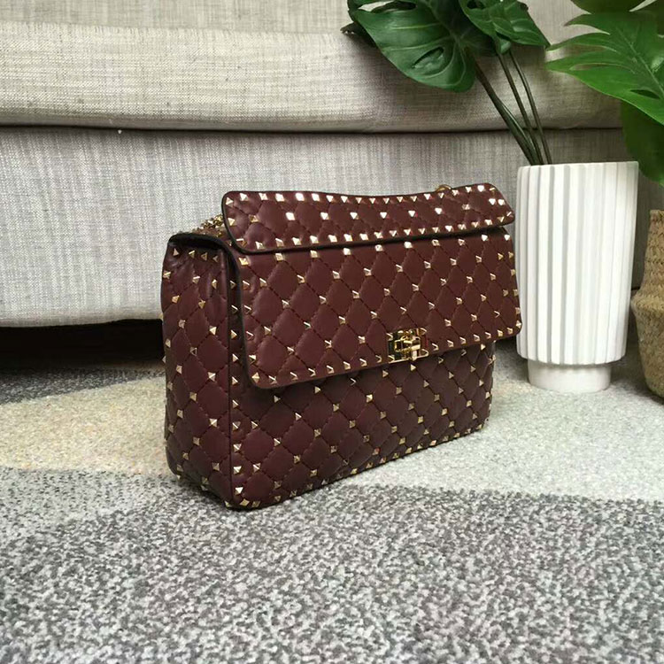 2018 VALENTINO GARAVANI ROCKSTUD SPIKE CHAIN BAG