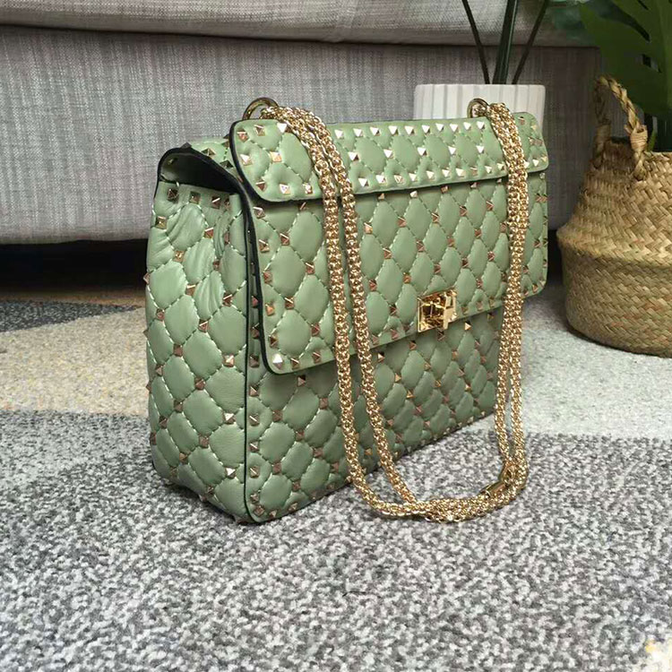 2018 VALENTINO GARAVANI ROCKSTUD SPIKE CHAIN BAG