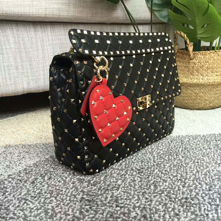 2018 VALENTINO GARAVANI ROCKSTUD SPIKE CHAIN BAG