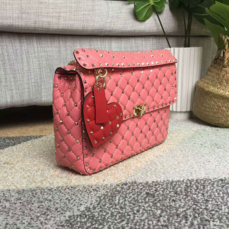 2018 VALENTINO GARAVANI ROCKSTUD SPIKE CHAIN BAG