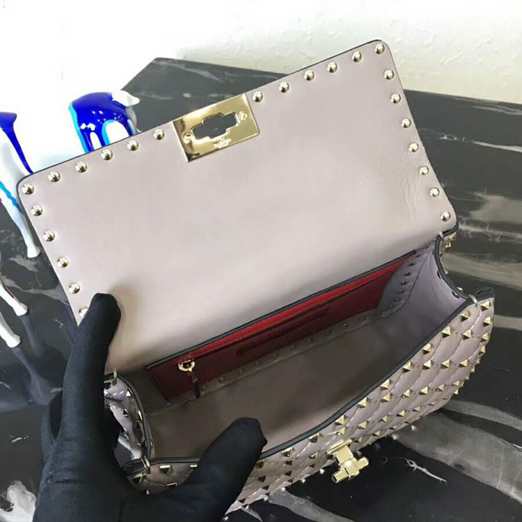 2018 VALENTINO GARAVANI ROCKSTUD SPIKE CHAIN BAG