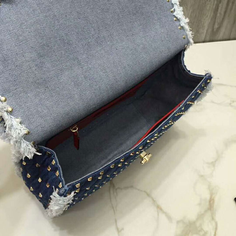 2018 VALENTINO GARAVANI ROCKSTUD SPIKE CHAIN BAG