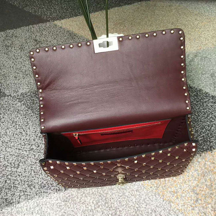 2018 VALENTINO GARAVANI ROCKSTUD SPIKE CHAIN BAG