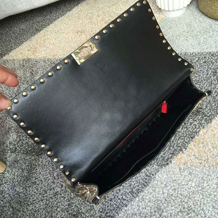 2018 VALENTINO GARAVANI ROCKSTUD SPIKE CHAIN BAG